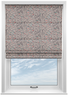 Malory, Charcoal - Roman Blind